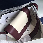 Celine Frame White Wine Red Tote bag - 6