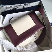 Celine Frame White Red Tote bag - 1