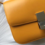 Celine Classic Yellow Bag in Box Calfskin Smooth Leather - 4