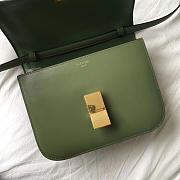 Celine Classic Green Bag in Box Calfskin Smooth Leather - 3