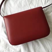 Celine Classic Red Bag in Box Calfskin Smooth Leather - 5