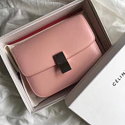 Celine Classic Pink Bag in Box Calfskin Smooth Leather - 4