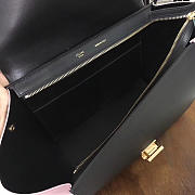 Celine Trapeze small Lambskin Leather Bag Pink - 3