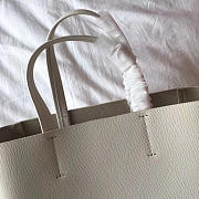 Celine Original Lambskin Leather Bucket Bag white khaki - 3