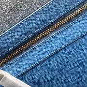 Celine Original Lambskin Leather Bucket Bag blue black - 4