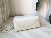 Celine Original Lambskin Leather Bucket Bag white - 3