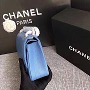 Chanel Flap bag 1112 Light Blue - 5