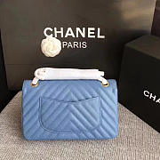 Chanel Flap bag 1112 Light Blue - 6