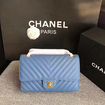 Chanel Flap bag 1112 Light Blue