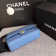 Chanel Flap bag 1112 Light Blue - 2