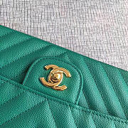 Chanel Flap bag 1112 Light Green - 5