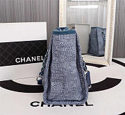 Chanel beach bag handle bag blue - 2