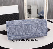 Chanel beach bag handle bag blue - 3