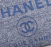 Chanel beach bag handle bag blue - 5