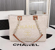 Chanel beach bag handle bag White - 2