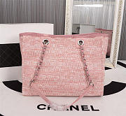 Chanel beach bag handle bag Pink - 6
