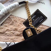 Chanel Oil wax Flap bag Black - 2