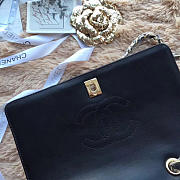 Chanel Lambskin bag Black Size 24 cm - 2