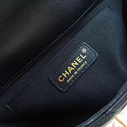 Chanel Lambskin bag Black Size 24 cm - 5