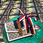 Gucci Sylvie shoulder White bag leather 421882 - 3