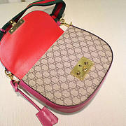 Gucci Padlock Leather shoulder bag for Women Rose Red - 2