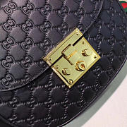 Gucci Padlock Leather shoulder bag for Women in Black - 6