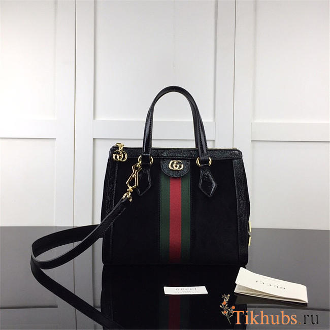 Gucci Ophidia small GG tote bag in Black 547551 - 1