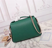 Gucci Orignial Calfskin Handbag in Green 510302 - 3