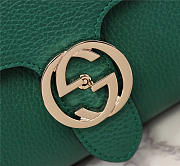 Gucci Orignial Calfskin Handbag in Green 510302 - 5
