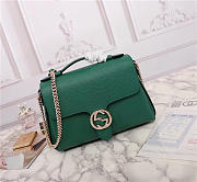 Gucci Orignial Calfskin Handbag in Green 510302 - 1
