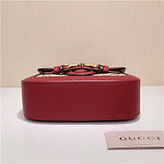 Gucci Original Canvas Calfskin Shoulder Bag Red 384821 - 2