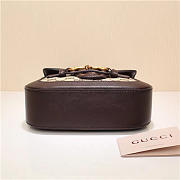 Gucci Original Canvas Calfskin Shoulder Bag Coffee 384821 - 2
