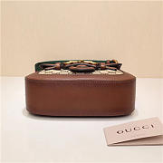 Gucci Original Canvas Calfskin Shoulder Bag Khaki 384821 - 2