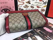 Gucci PVC Leather women bag 493677 Red - 3