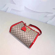 Gucci Padlock small shoulder bag 498156 Red - 3