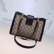 Gucci Padlock small shoulder bag 498156 Black - 3