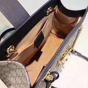 Gucci Padlock small shoulder bag 498156 Black - 2