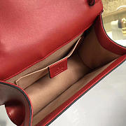 Gucci Sylvie leather mini bag in Red 470270 - 5