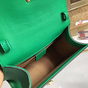 Gucci Sylvie leather mini bag in Green 470270 - 4