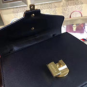 Gucci Sylvie leather mini bag in Black 470270 - 6