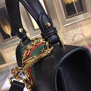 Gucci Sylvie leather mini bag in Black 470270 - 5