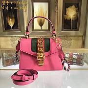 Gucci Sylvie leather mini bag in Pink 470270 - 1