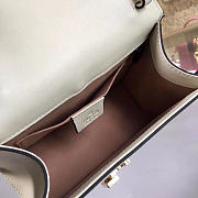 Gucci Sylvie leather mini bag in White 470270 - 4