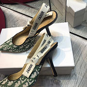 Dior Green High Heel shoes 9.5cm - 2