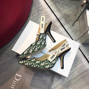 Dior Green High Heel shoes 9.5cm - 3