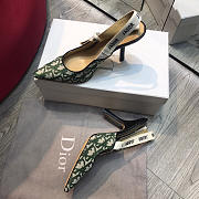 Dior Green High Heel shoes 9.5cm - 4