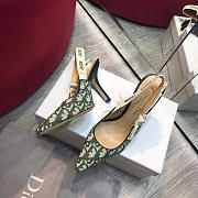 Dior Green High Heel shoes 9.5cm - 5