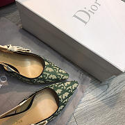 Dior Green Mid Heel shoes 6.5cm - 6