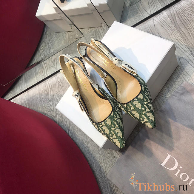 Dior Green Mid Heel shoes 6.5cm - 1