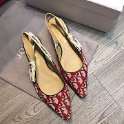 Dior Red Flat shoes - 2